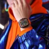 CURREN Top Brand Men's Watches Luxury Square Quartz Wristwatch Waterproof Luminous Chronograph Watch for Men Date Clock - Image 5