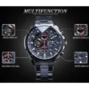 Forsining Top Men's Watches Military Stainless Steel Waterproof Date Week Display Brand Automatic Mechanical Watch for Men - Image 3