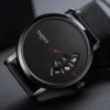 YAZOLE Fashion Men Watch Simple Casual Quartz Wristwatches PU Strap Turntable Design Male Clock Student Watches Waterproof - Image 6