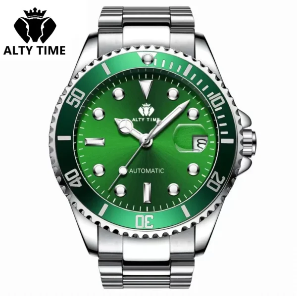 NH35 40MM Luxury Brand Men ' S Watches Top Fashion NH35 Automatic Mechanical Watches For Men Sapphire Stainless Steel Case Watch - Image 5