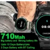 For Huawei Xiaomi GPS Track Smart Watch Men 1.85-Inch Ultra HD AMOLED Screen 710 Mah Battery Bluetooth Call SmartWatch 2024 New - Image 4