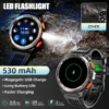 EIGIIS Smart Watch KE5 2024 3ATM Waterproof Original Design Sports Watch With Compass And Altitude Barometer LED Flashlight Call - Image 3