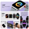2024 COLMI P78 1.95'' HD AMOLED Smartwatch Flashlight Voice Calling 100+ Sports Modes Health Monitoring Smart Watch Men Women - Image 2