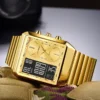 LIGE Original Luxury Man Electronic Wristwatch Casual Stainless Waterproof Luminous Dual Display Quartz Digital Watches for Men - Image 2