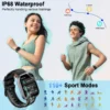 Smart Watch, 1.91" Smartwatch (Answer/Make Call), IP68 Waterproof Fitness Tracker, 110+ Sport Modes, Heart Rate and Sleep Monit - Image 6