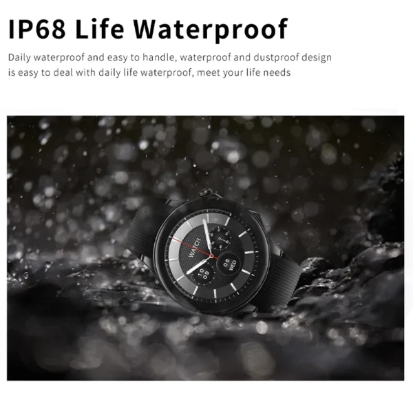 2024 New IP68 waterproof smartwatch for Men GPS Tracking AMOLED 466*466 HD screen NFC Bluetooth Talking Watch for Huawei Xiaomi - Image 4