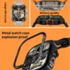 New 2.01inch full touch Smartwatch for men Android Xiaomi Blood Pressure Oxygen Fitness Watch Waterproof military smartwatch - Image 3