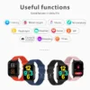 2023 Digital Smartwatch Body Temperature Monitor Fitness Sports Watches Bluetooth IP68 Waterproof Smart Watch for Android Phones - Image 3