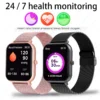 2024 Call Smart Watch Women Custom Dial Smartwatch For Android IOS Waterproof Bluetooth Music Watches Full Touch Bracelet Clock - Image 3