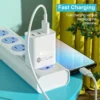 2PCS Fast Charging USB Type C Charger US Plug PD QC3.0 Quick Charge Wall For Phone Adapter For iPhone Xiaomi Huawei Samsung - Image 2