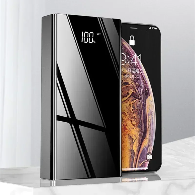 Power Bank 200000mAh Portable Fast Charging PowerBank 100000 mAh 4 USB PoverBank External Battery Charger For Xiaomi Mi 9 iPhone - Image 4