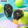 SMAEL 5Alarm Clock 2 Time Digital Watches 8088 Waterproof Men Watch Countdown Stopwatch Led Light Electronic Movement Wristwatch - Image 4