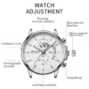 BELUSHI New Fashion Sport Quartz Watches Men Luxury Business Watch Waterproof Wristwatches Male Clock Relogio Masculino - Image 4