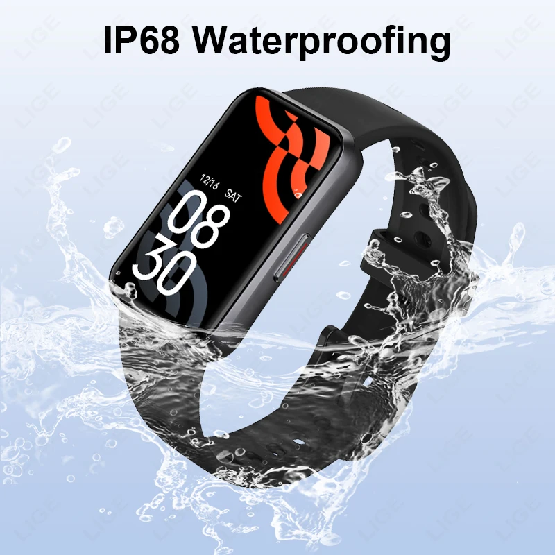 LIGE 2024 New 1.47" Man Smart Watch Men Women Bluetooth Call Smartwatch Sports Fitness GPS Tracker Smart Band For Android IOS - Image 6