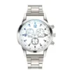 2024 High-end Luxury Leisure Business Men's Fashion All-in-one Simple Gentleman Mirror Blue Roman Display Watch - Image 6