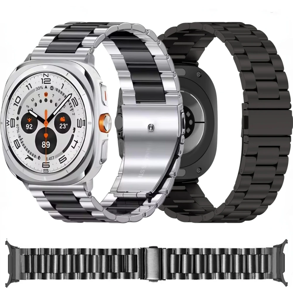 Metal Strap for Samsung Galaxy Watch Ultra 47mm Band Smart Watch Stainless steel Belt for Galaxy Watch Ultra Bracelet Watchband