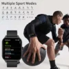 Trendy Smart Watch For Men 2.01” HD 240*296 Gift Bluetooth Call Custom Photo Dynamic Island Alarm Clock Watches For Android Ios - Image 6