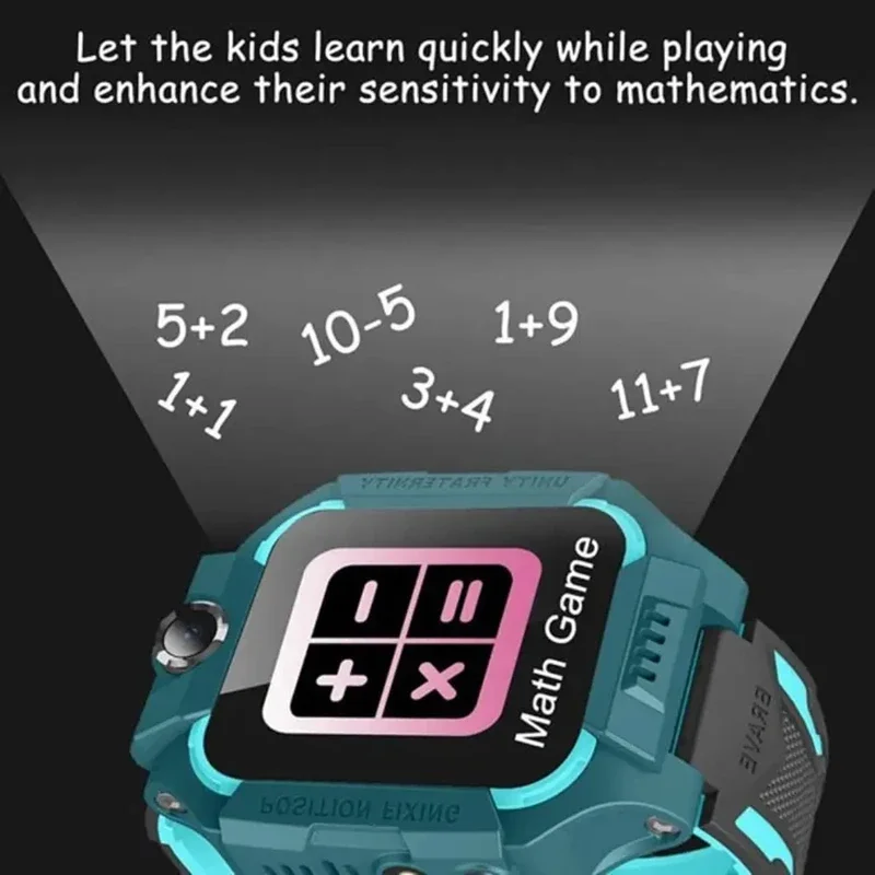 Xiaomi Kids Smart Watch SOS Phone Watch With Sim Card Ip67 Waterproof Remote Photo For Children For Ios Android Kids Gift New - Image 2