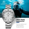 ADDIESDIVE Automatic Mechanical Watch Man Silver Premium Business Casual Waterproof Watch NH35A 316L Stainless Steel Men's Watch - Image 6