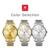 OLEVS Luxury Top Brand Men's Quartz Watches Classic Original Watch for Men Business Fashion Waterproof Gold Men's Wristwatch+Box - Image 6