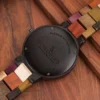 BOBO BIRD Couple Wooden Watch Luxury Brand Wood Timepieces Week Date Display Quartz Watches for Men Women Customized Family Gift - Image 3