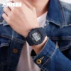 SKMEI 1471 5Bar Waterproof Alarm Clock Cowboy Military Fashion Watches relogio masculino Outdoor Sport Watch Men Digital Watch - Image 3