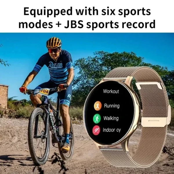 Xiaomi NFC Smart Watch 2024 For Bluetooth Calls Waterproof Smartwatch Men Watches Women Fitness Bracelet Custom Watch Face - Image 4