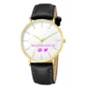 Personalize Customize Quartz Watch With Print Logo Personalize for Women Men Gift - Image 6
