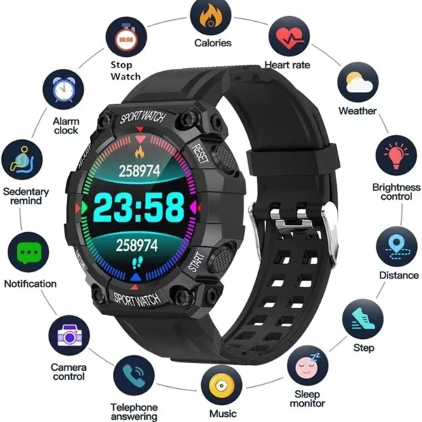 Y56 Bluetooth Call Smart Watch Men Fitness Tracker Heart Rate Sleep Monitoring Sport Waterproof Smartwatch Women For Android IOS - Image 6