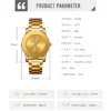 SKMEI Fashion Quartz Watch Mens Luxury Stainless Steel Strap Male Wristwatches Waterproof Time Clcok reloj hombre - Image 6