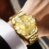 Male Mens Quartz Watches Top Brand Luxury Business Waterproof Luminous Large Dial Men Wristwatches Sports Stainless Steel Watch - Image 3