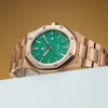 SAPPHEROMen's Watches Luxury Brands Rose Gold Stainless Steel Swiss Luminous Waterproof Men's Gifts Quartz Watches Clocks