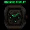 Relogio Masculino LIGE Men Watch Foxbox Brand Luxury Waterproof Quartz Wristwatch For Men Date Sport Silicone Clock Male Watches - Image 5