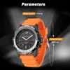 NORTH EDGE EVOQUE 2 Men Digital Military Watch Waterproof 50M Men's Sport Wristwatches Solar Power Luminous Enviormentally Clock - Image 6