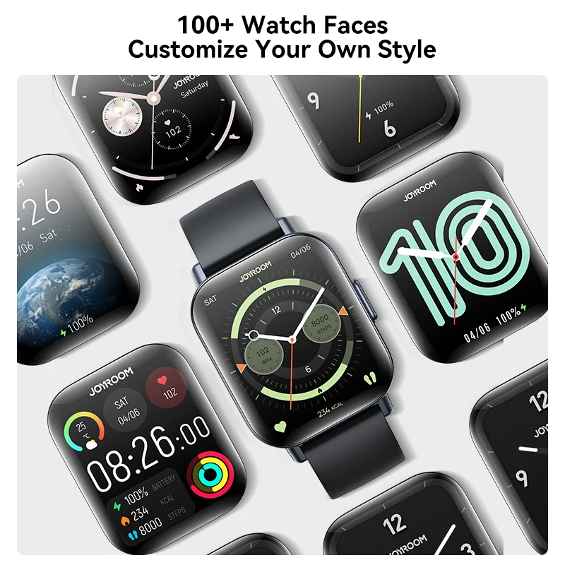 Joyroom Voice Calling Smartwatch Men Health Monitoring 1ATM Waterproof Smart Notifications Voice Assistant Smart Watch Women - Image 3