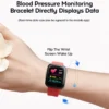 116plus Smart Watch For Men Women Gift 1.3 inch Screen Sports Fitness Watches Bluetooth Calls Digital Smartwatch Wristwatch D18 - Image 4