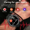 Xiaomi Mijia AMOLED HD Screen Smart Watch Men Bluetooth Calling Smartwatch 2023 Fashion Outdoor Sports Heart Rate Monitor Clock - Image 3