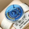 reloj hombre Top Brand New Arrivals Earth 3D Mens Watches Luminous Silicone Strap Quartz Wristwatch saat kol saati erkek 2025 - Image 2