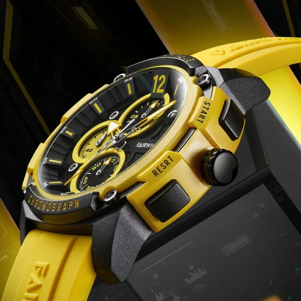 FAIRWHALE Men Watches Luxury Famous Top Brand Men's Fashion Casual Chronograph Watch Military Quartz Wristwatches Relogio - Image 3