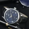 LONGLUX automatic watch rome wholesale mechanical wristwatches waterproof fashion leather mens watch men gift - Image 5