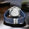 QINGXIYA Brand Fashion Quartz Watch for Men Silicone Strap Waterproof Luminous Calendar 24 Hours Chronograph Sports Mens Watches - Image 2