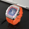 2024 New Fashion Top Men Luxury Watches Mens Big Silicone Jelly Casual Quartz Watch For Gift Relogio Masculino Male Wristwatches - Image 3