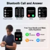 Smart Watch, 1.91" Smartwatch (Answer/Make Call), IP68 Waterproof Fitness Tracker, 110+ Sport Modes, Heart Rate and Sleep Monit - Image 2