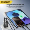 Essager 33W GaN USB Type C Charger Digital Display PD Fast Charging For iPhone 16 15 14 Pro Max iPad Mini 6 Xiaomi Samsung S22 - Image 5
