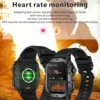 Military Men Smart Watch Bluetooth Call Fitness Clock Heart Monitor 3ATM Swim Waterproof Sport Smartwatch for Xiaomi iPhone 2024 - Image 6