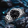 UTHAI CQ252 Minimalist Men's Watch Luxury Casual Quartz Watch Stainless Steel Men's Sports Clock - Image 4