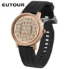EUTOUR Fashion Men's Watch Magnetic Bead Concept Matrix Watch Waterproof Pixel Art Design Quality Quartz Watches for Men - Image 4