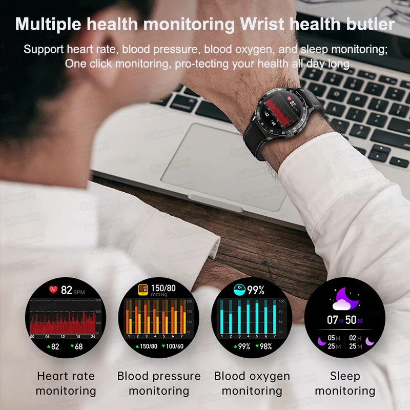 X10 Headset Smart Watch Men TWS 2 in 1 Wireless BluetoothCall Earphone Blood Pressure Heart Rate Testing Health Sport Smartwatch - Image 5