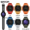 SANDA 2145 Brand Men Watches Sports Pedometer Calories 50M Waterproof LED Digital Watch Military Wristwatch Relogio Masculino - Image 6