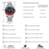 PAGANI DESIGN Original 40MM Men GMT Automatic Mechanical Watches Japan NH34 Luxury Stainless Steel 100M Waterproof Watch PD-1662 - Image 3